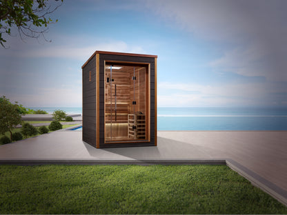 Golden Designs "Narvik" 2-Person Outdoor/Indoor Traditional Steam Sauna