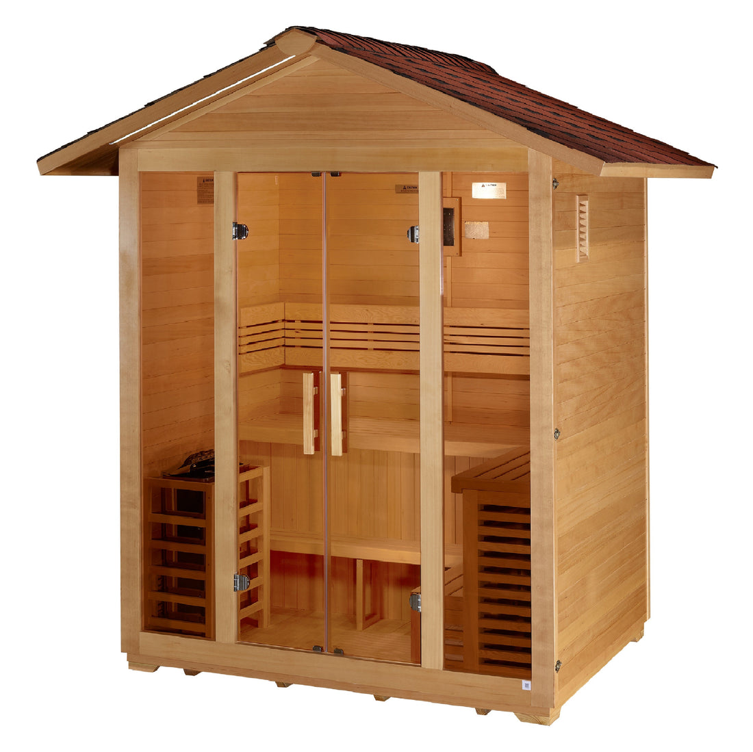 Peaked roof