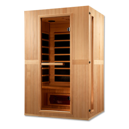 Maxxus 2-Person Low-EMF Far-Infrared Sauna, Canadian Hemlock