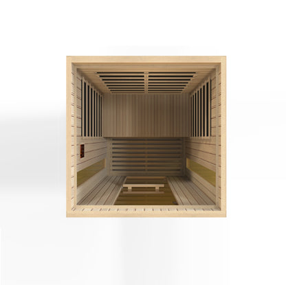 Maxxus 2-Person Low-EMF Far-Infrared Sauna, Canadian Hemlock