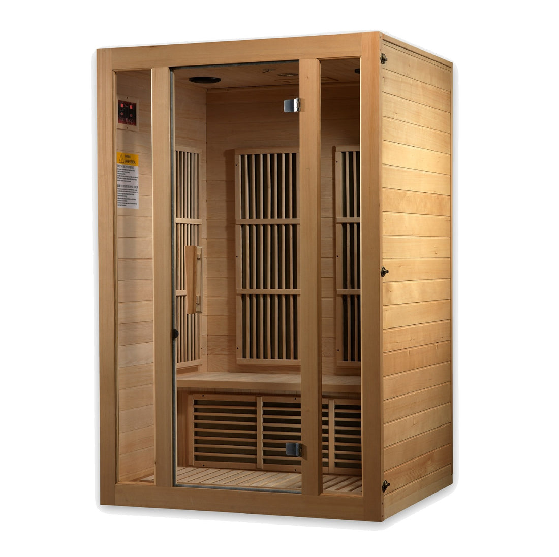 Maxxus Seattle 2-Person Far-Infrared Sauna, Canadian Hemlock