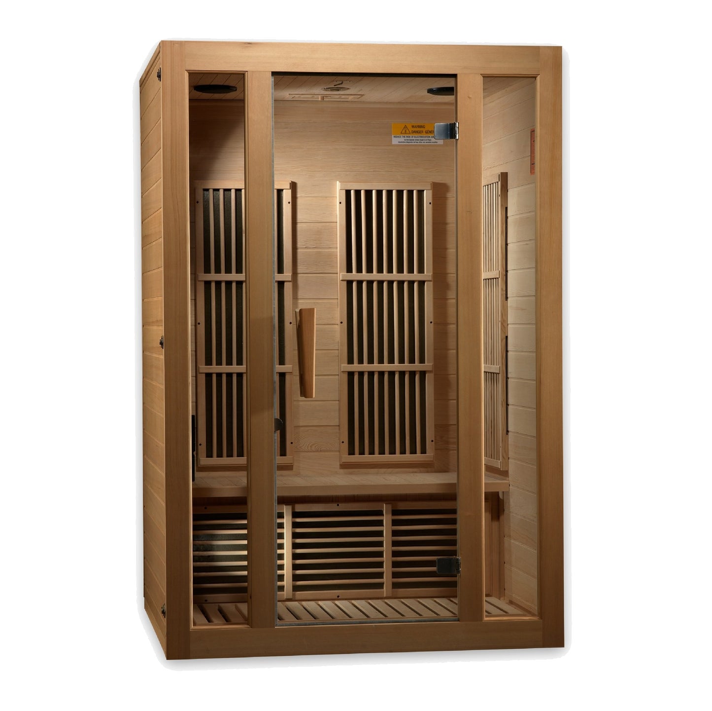 Maxxus Seattle 2-Person Far-Infrared Sauna, Canadian Hemlock
