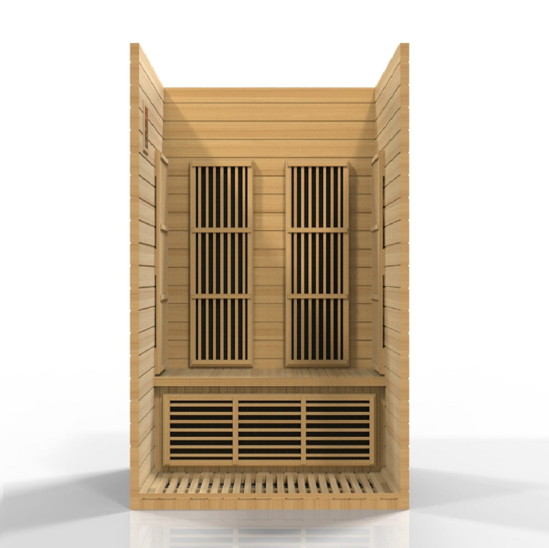 Maxxus Seattle 2-Person Far-Infrared Sauna, Canadian Hemlock