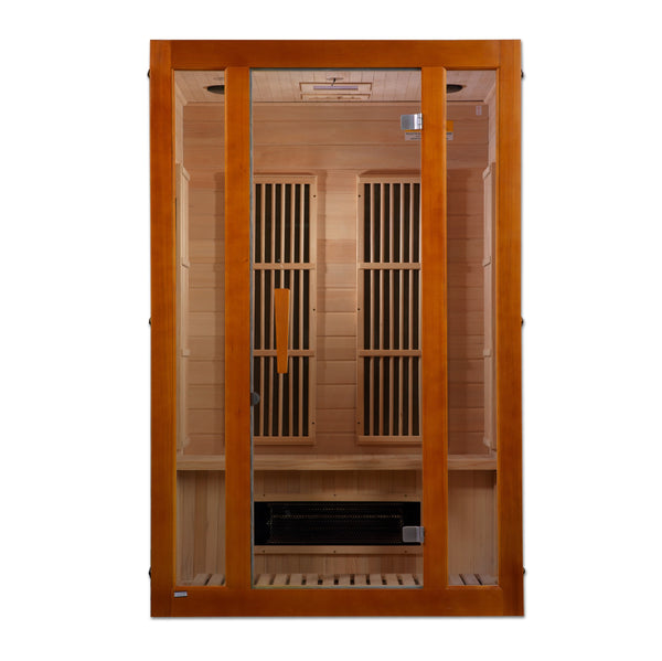 Maxxus Aspen 2-Person Far-Infrared Sauna, Canadian Hemlock