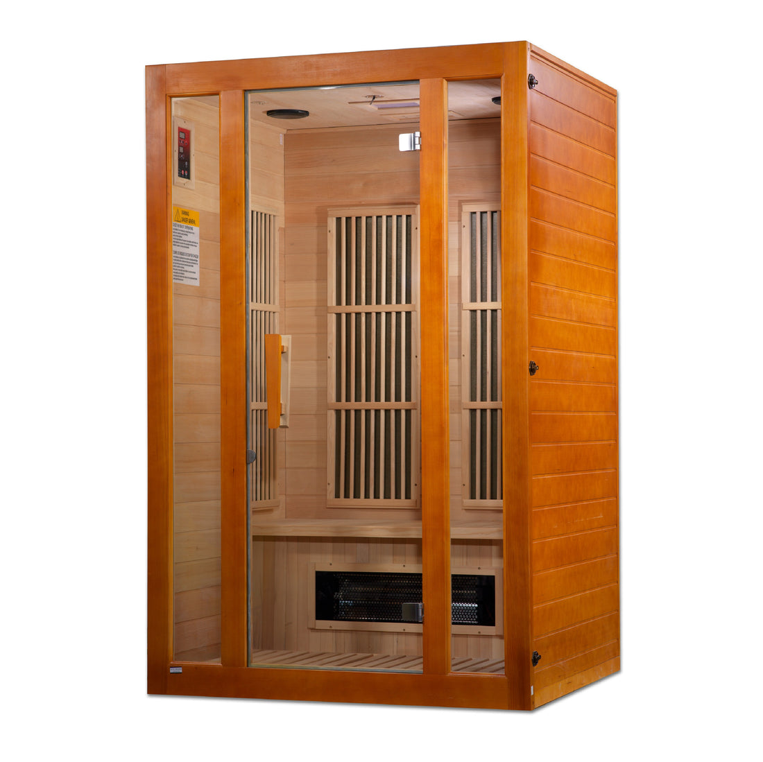 Maxxus Aspen 2-Person Far-Infrared Sauna, Canadian Hemlock