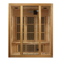 Maxxus Bellevue 3-Person Low-EMF Far-Infrared Sauna – Canadian Hemlock