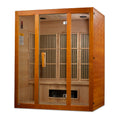 Maxxus Alpine 3-Person Far-Infrared Sauna, Canadian Hemlock