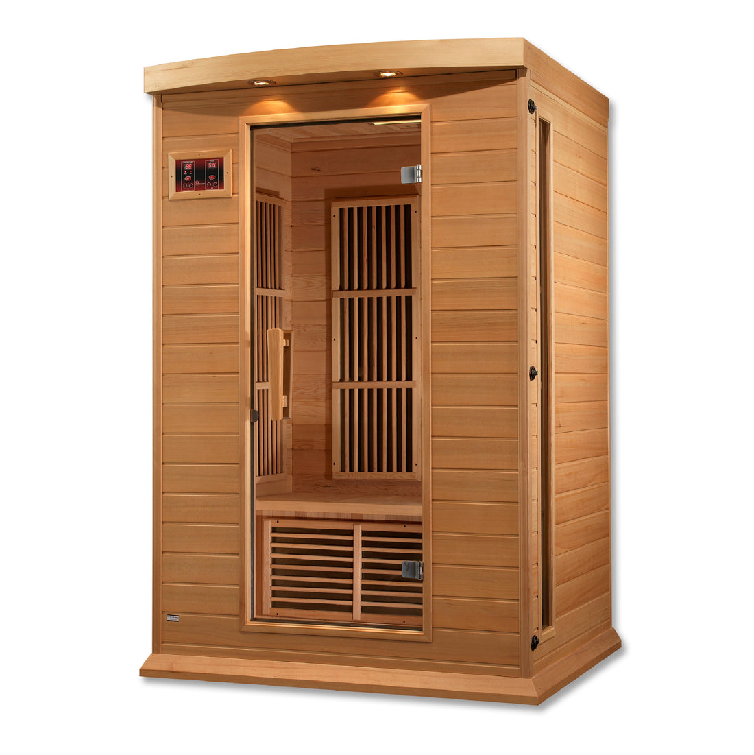 Maxxus K206 2-Person Low-EMF Far-Infrared Sauna, Canadian Hemlock