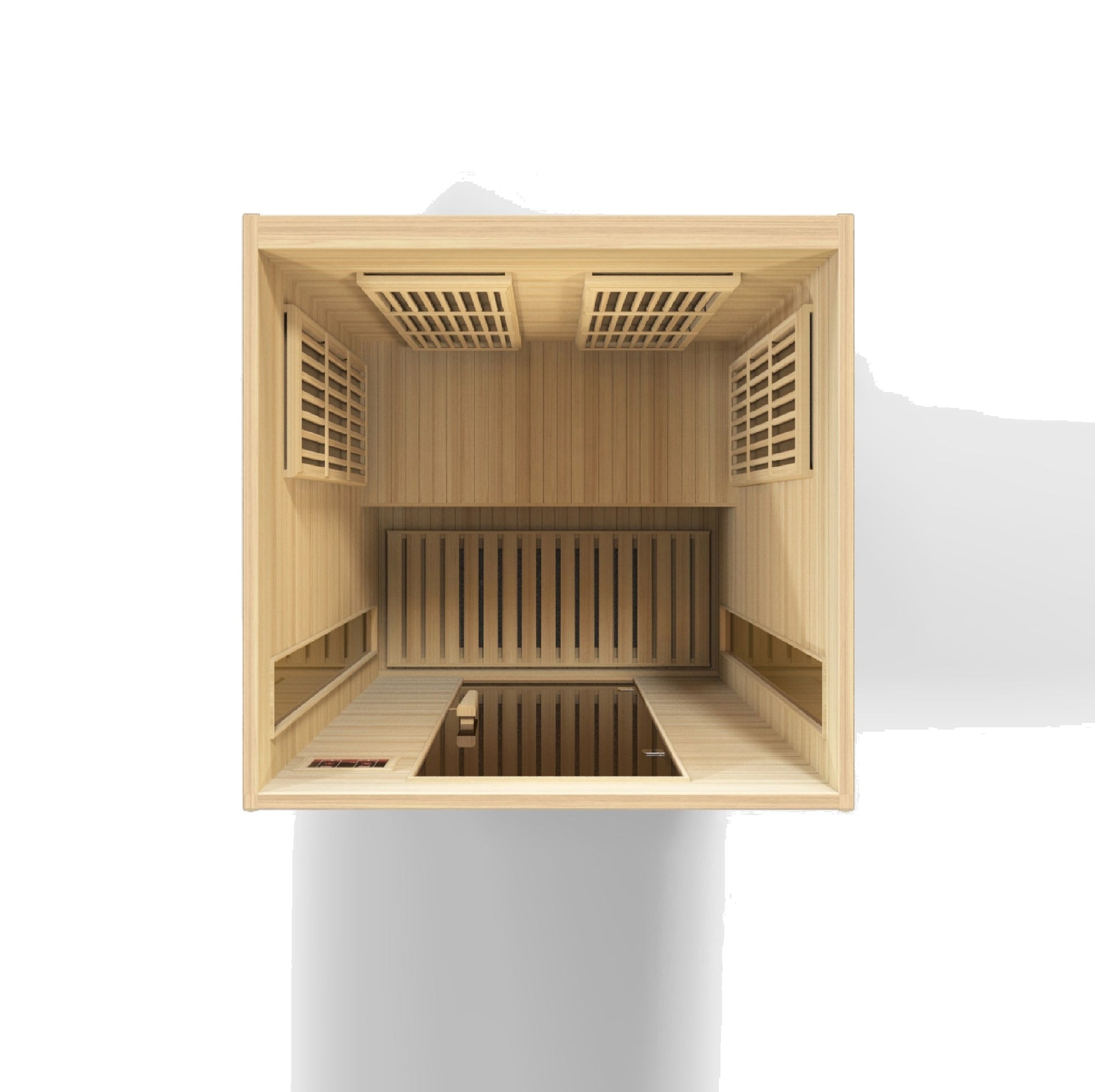 Maxxus K206 2-Person Far-Infrared Sauna, Canadian Hemlock