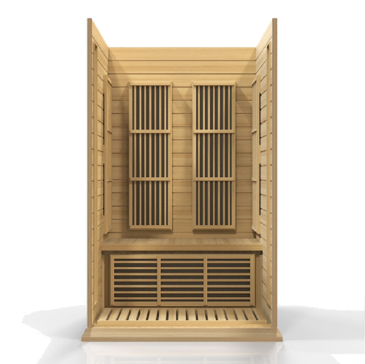 Maxxus K206 2-Person Far-Infrared Sauna, Canadian Hemlock