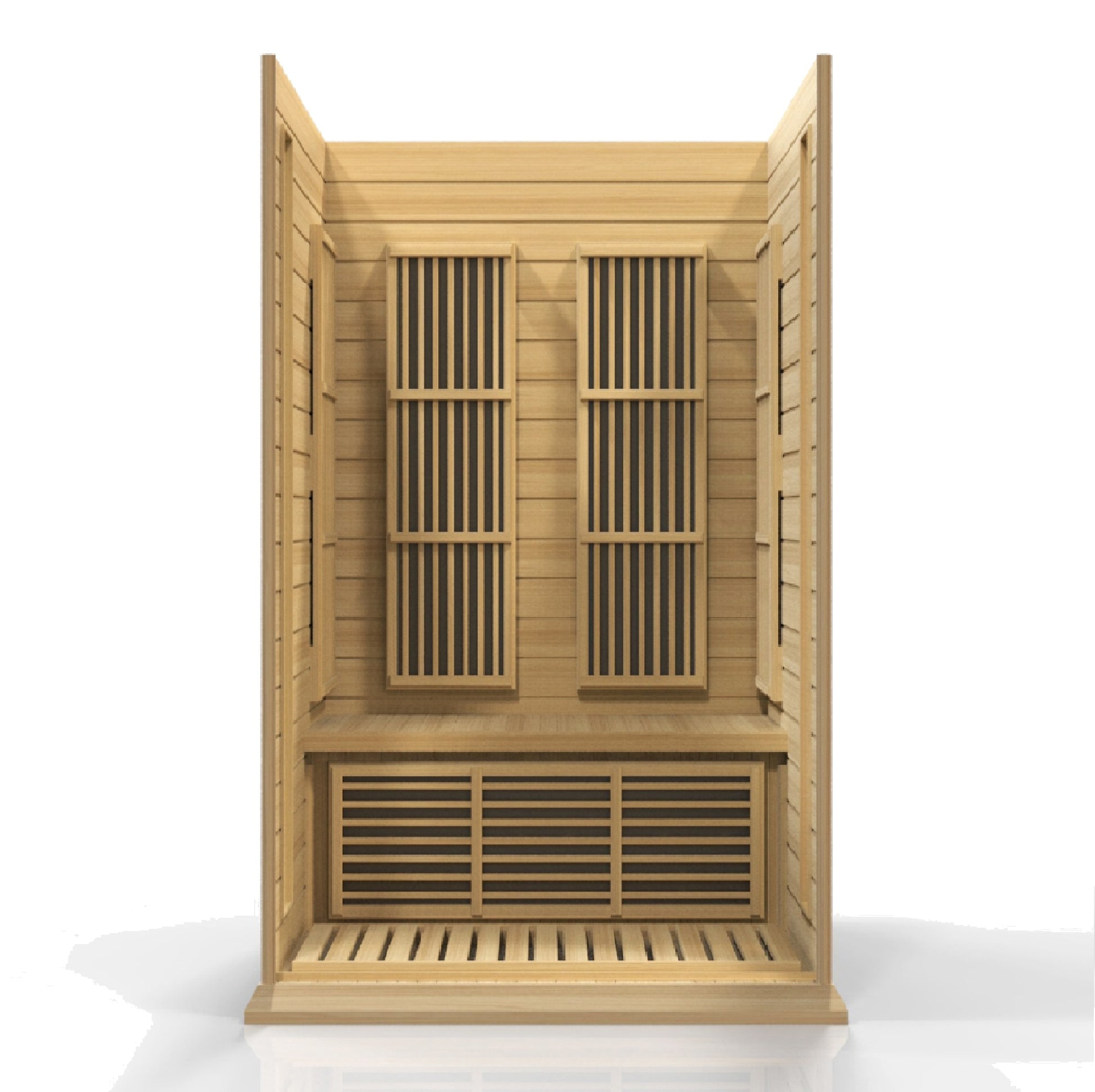 Maxxus K206 2-Person Far-Infrared Sauna, Canadian Hemlock