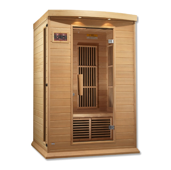Maxxus K206 2-Person Far-Infrared Sauna, Canadian Hemlock