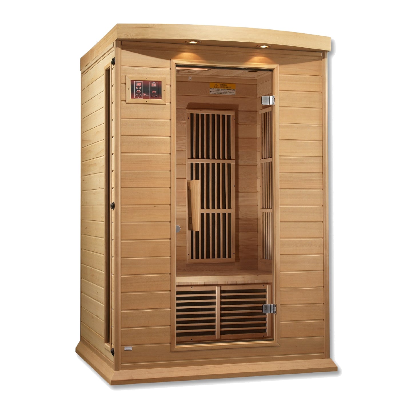 Maxxus K206 2-Person Far-Infrared Sauna, Canadian Hemlock