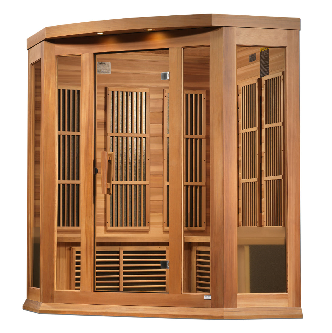 Maxxus K356 Cedar Corner Sauna - Interior View