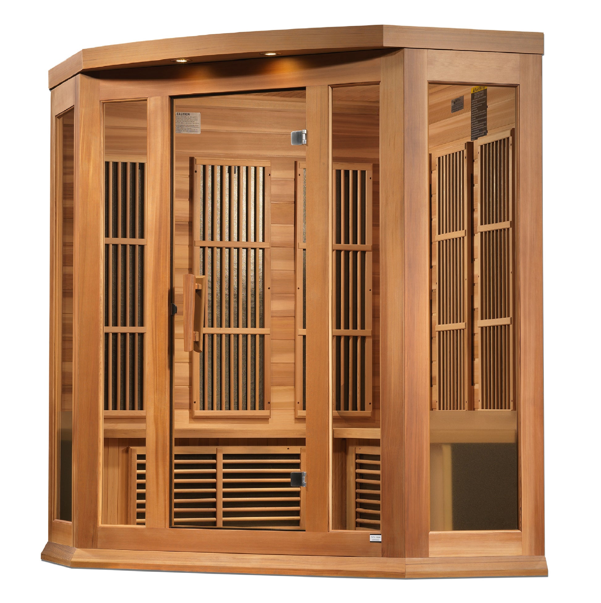 Maxxus K356 Cedar Corner Sauna - Interior View
