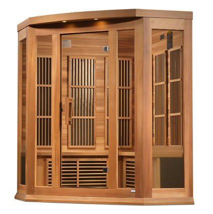 Maxxus K356 Cedar Corner Sauna - Interior View