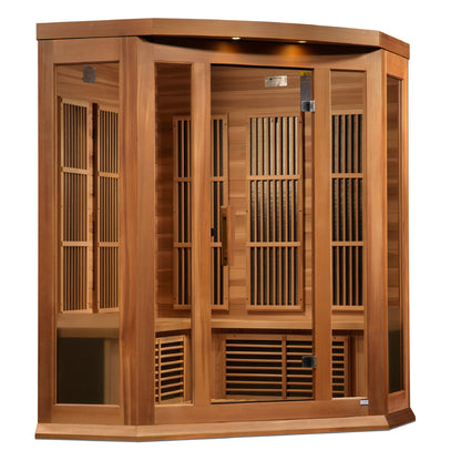 Maxxus K356 Cedar Corner Sauna - Side View