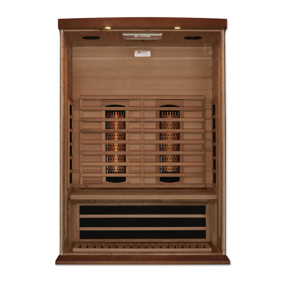 Maxxus 2-Person Full-Spectrum Infrared Sauna, Canadian Red Cedar
