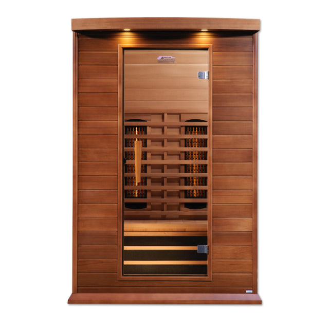Maxxus 2-Person Full-Spectrum Infrared Sauna, Canadian Red Cedar