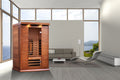 Maxxus "M206" 2-Person Full-Spectrum Near-Zero EMF Infrared Sauna, Canadian Red Cedar