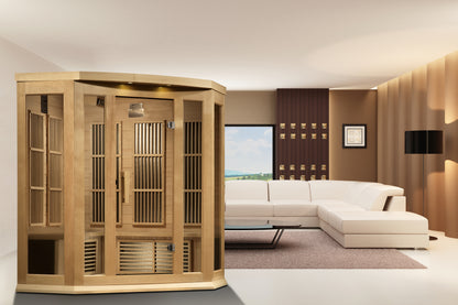 Maxxus K356 Hemlock Corner Sauna - Lifestyle
