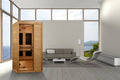 Maxxus S106 1-Person Low-EMF Far-Infrared Sauna, Canadian Hemlock