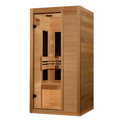 Maxxus S106 1-Person Low-EMF Far-Infrared Sauna, Canadian Hemlock