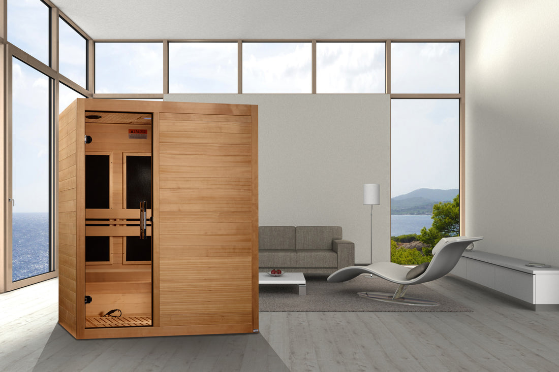 Maxxus S306 3-Person Infrared Sauna - Alternate View