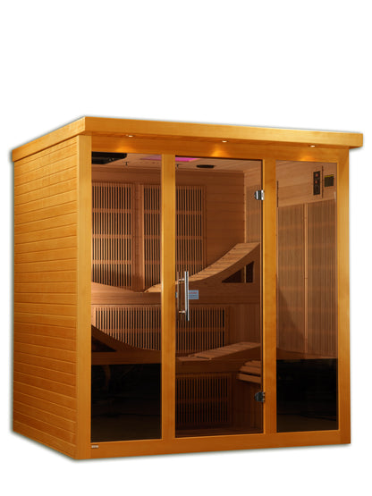 Dynamic "Monaco" 6-Person Near Zero EMF FAR Infrared Sauna