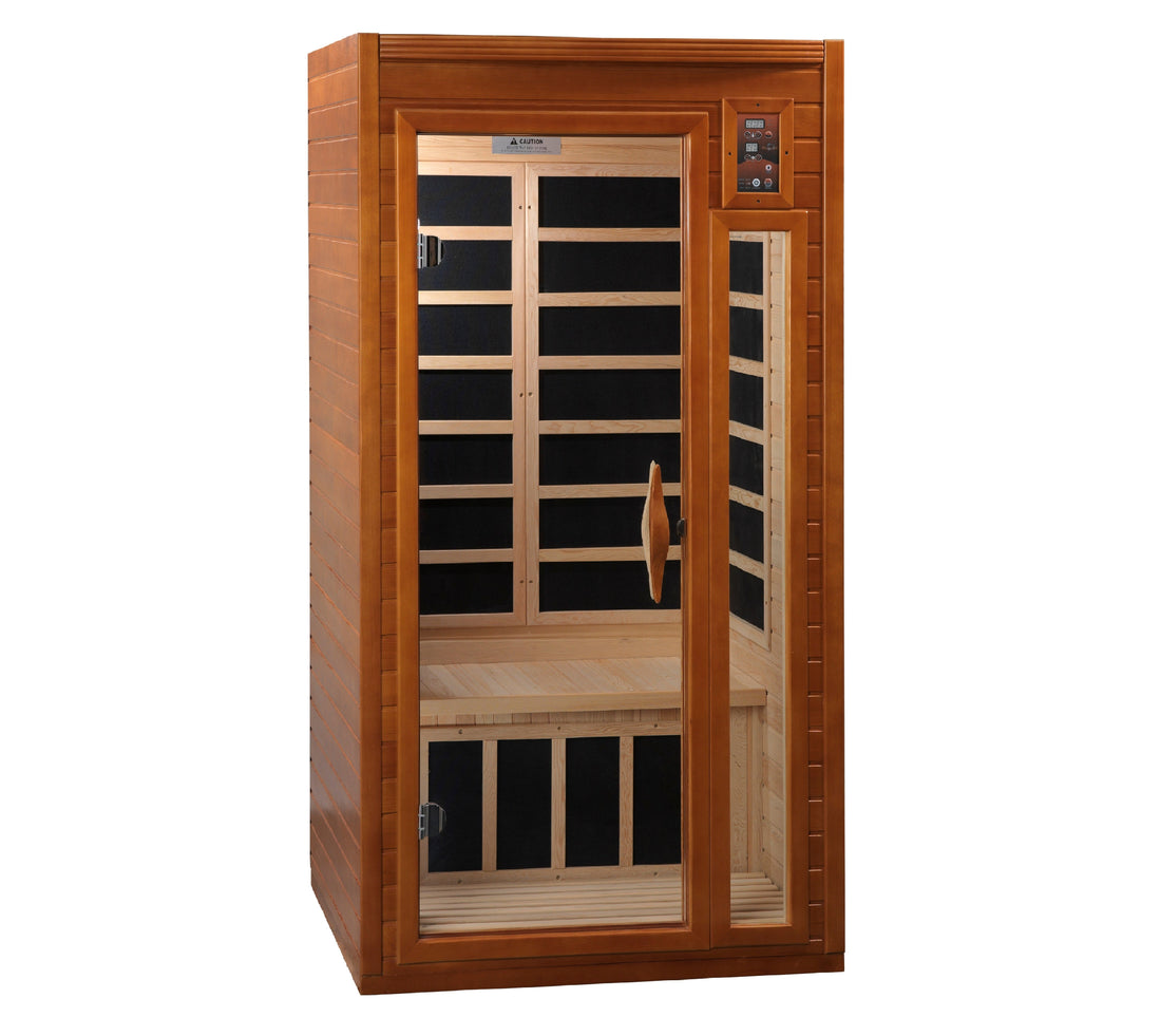 Dynamic Barcelona infrared sauna interior