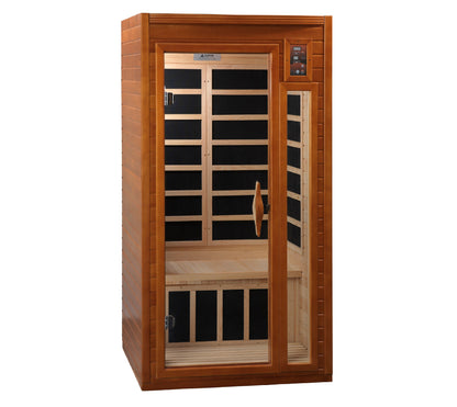Dynamic Barcelona infrared sauna interior