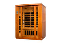 Dynamic Bellagio 3-Person Low-EMF Far-Infrared Sauna – Canadian Hemlock