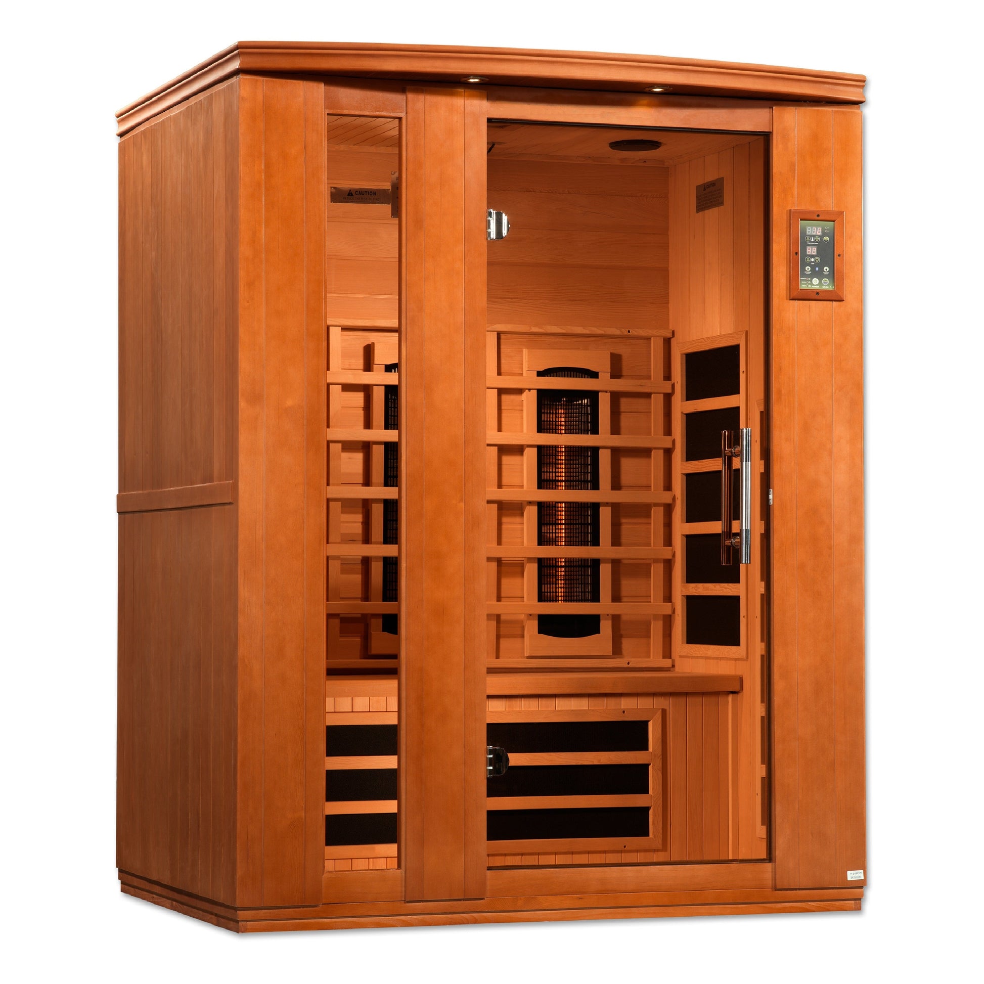 Dynamic Lugano 3-Person Full-Spectrum Infrared Sauna