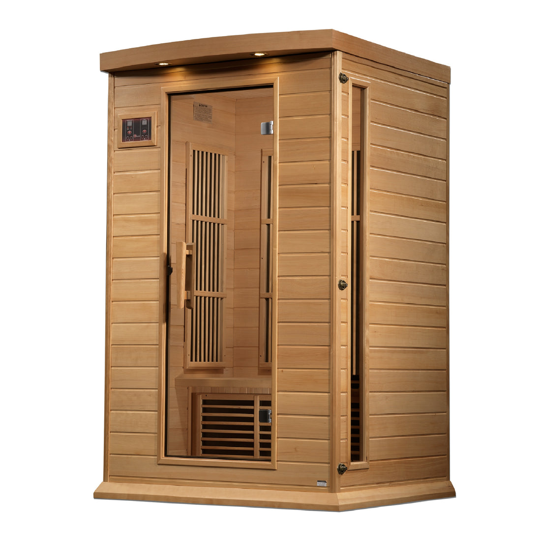 Maxxus K206 2-Person Near-Zero EMF Far-Infrared Sauna angle